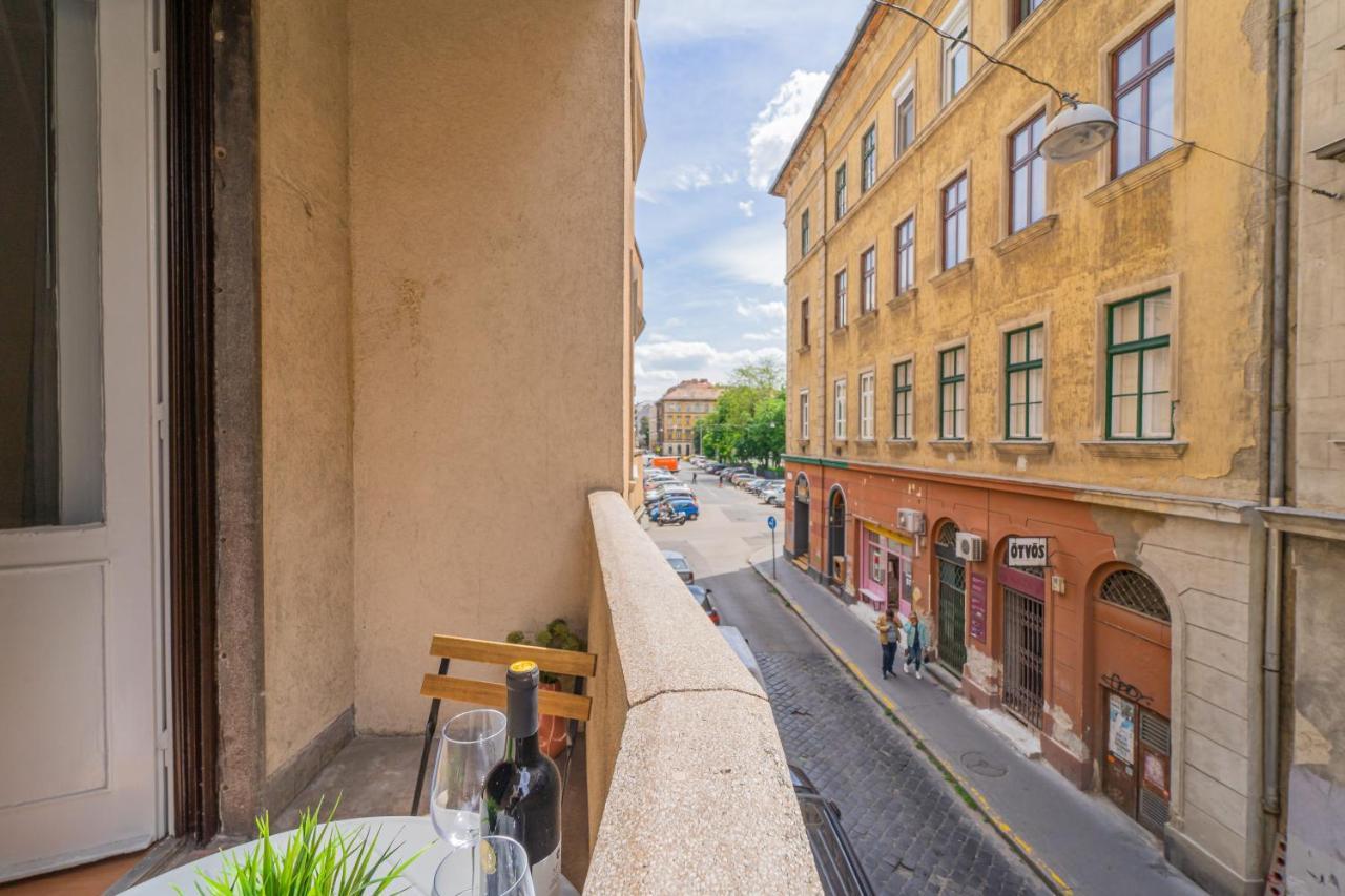 Central&Cozy Balcony!3Bdr 2Bth บูดาเปสต์ ภายนอก รูปภาพ
